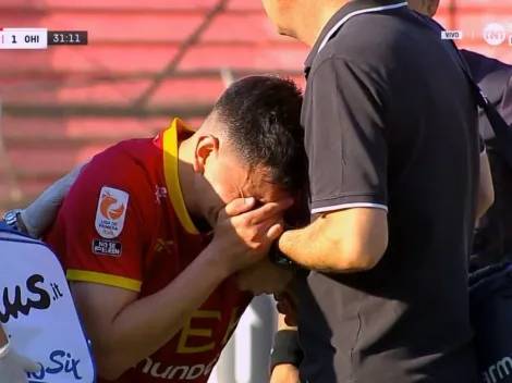 El llanto desconsolado de un jugador de Unión Española