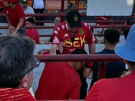 Delegado Presidencial en polémica con hinchas en Santa Laura