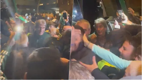 Manuel Pellegrini desató la locura de los hinchas del Betis.