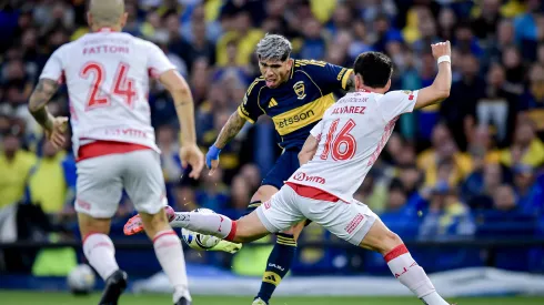 Carlos Palacios tuvo una buena actuación ante Argentinos.