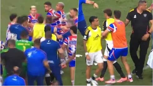 Iván Román vivió un día de furia en Brasil.