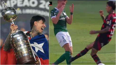 Erick Pulgar se defendió tras criminal patada en Final de Copa Libertadores.