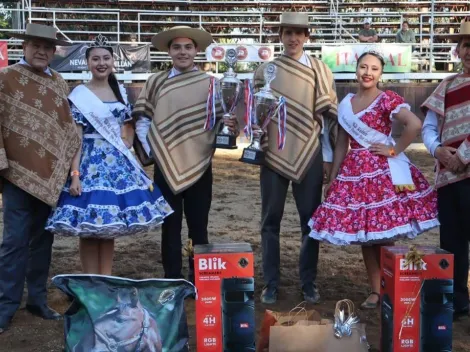 Rojas y Vidal se lucieron en el Clasificatorio Escolar de San Carlos