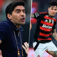 Sigue el llanto: DT del Palmeiras lanza nueva crítica contra Erick Pulgar y cuestiona título de Flamengo