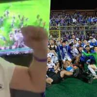 “Estoy amarrado en esta pieza, cumplieron con el corazón”: así celebró el Pato Almendra el ascenso de Concepción