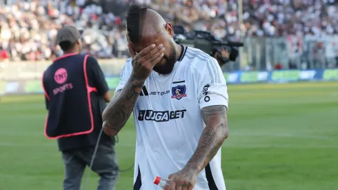 Arturo Vidal en la polémica con Colo Colo.
