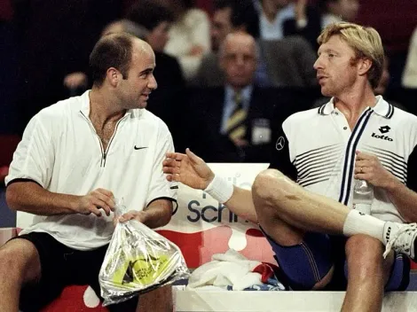 El verdadero origen de la rivalidad de Boris Becker con Agassi