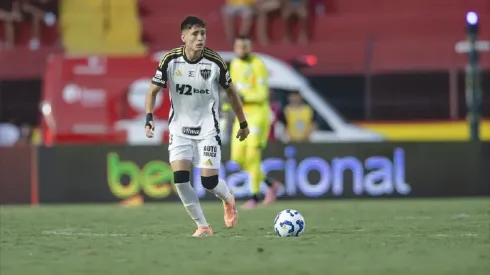 Iván Román jugó 16 partidos con Atlético Mineiro en 2025.