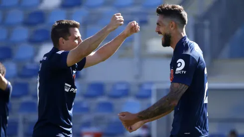 Walter Montillo formó una gran dupla con Joaquín Larrivey.