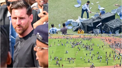 Visita de Messi a India acabó con graves incidentes.