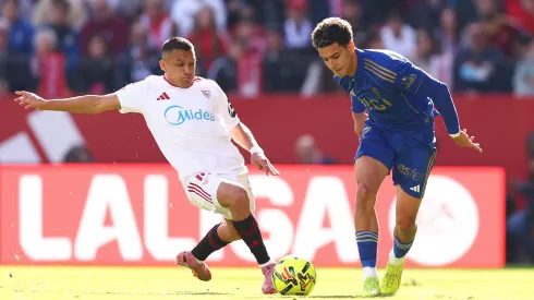 Alexis Sánchez fue titular en Sevilla.