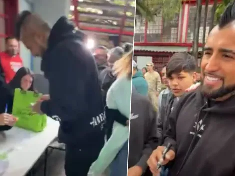 Vidal sorprende al llegar a votar: "Voy a ser candidato a presidente"