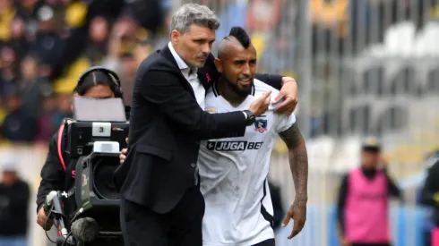 Quedó claro que el Tano Ortiz no es santo de la devoción para Arturo Vidal.