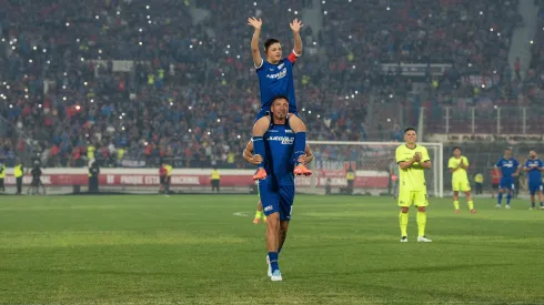 Juan Manuel Olivera estuvo en la despedida de Montillo.