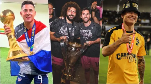 Guillermo Paiva, Maxi Falcón y Cristián Zavala fueron campeones tras salir de Colo Colo