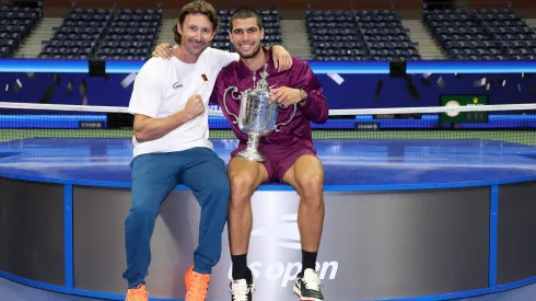 Carlos Alcaraz despidió a su entrenador Juan Carlos Ferrero.