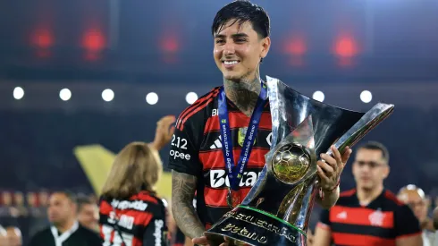 Erick Pulgar ganó este 2025 con Flamengo seis títulos