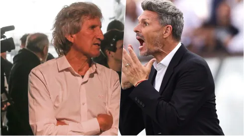 Daniel Morón y Fernando Ortiz no están de acuerdo por el futuro del arco de Colo Colo.