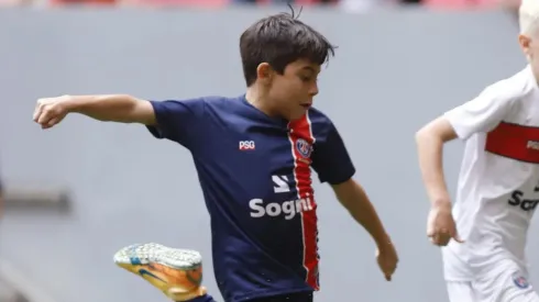 Los primeros pasos del pequeño crack nacional.