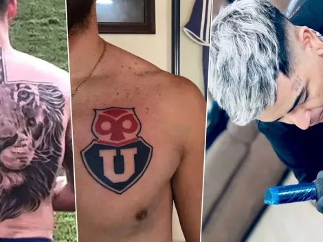Tatuador muestra los trabajos ocultos de los jugadores de la U