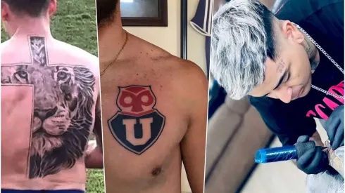 Ricardo Reyes lleva 16 años tatuando y ahora es un habitual con los jugadores de la U.