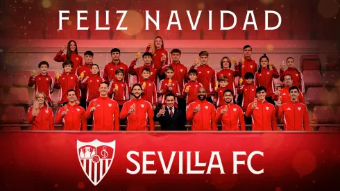 Suazo y el mensaje navideño del Sevilla.