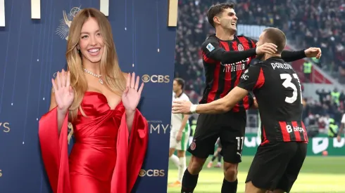 La actriz es vinculada con el futbolista.