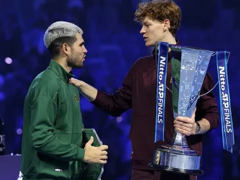 ¿Alcaraz o Sinner? Ranking de tenistas que más dinero ganaron el 2025