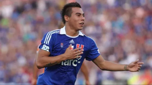 Eduardo Vargas ganó 3 títulos en U. de Chile.