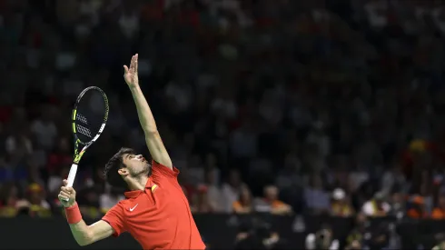 Carlos Alcaraz busca mejorar su juego.