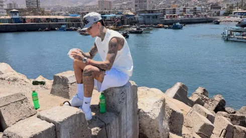 Erick Pulgar disfruta de su natal Antofagasta