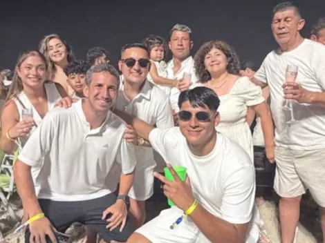 El Año Nuevo del mejor jugador del fútbol chileno