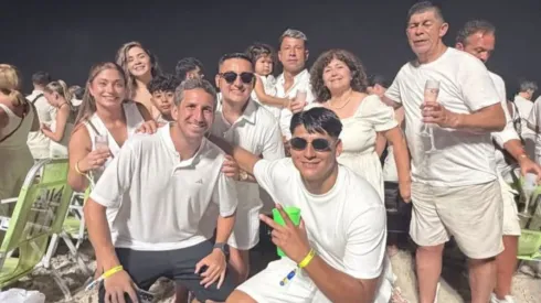 Leo Valencia recibió el 2026 en las playas de Rio de Janeiro.