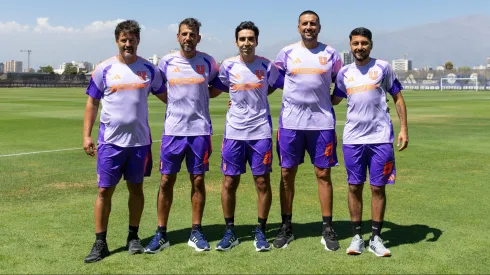 El cuerpo técnico de Francisco Meneghini en la U.