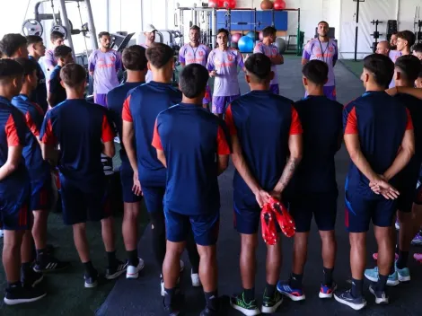 La sorpresa que tuvo la U en su primer entrenamiento