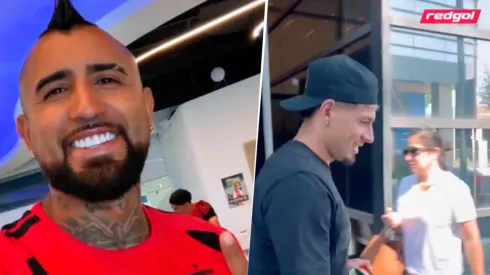 Vidal fue el primero en llegar y Saldivia podría irse a Brasil