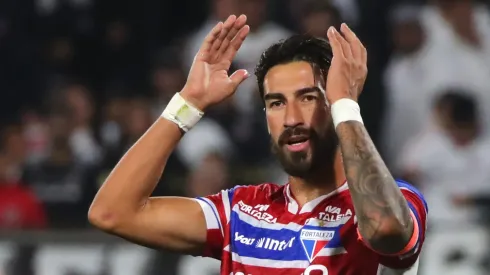 Juan Martín Lucero le anotó a Colo Colo en la Copa Libertadores 2025.