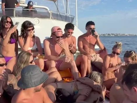 Video: viral propuesta de matrimonio a periodista de ESPN en yate