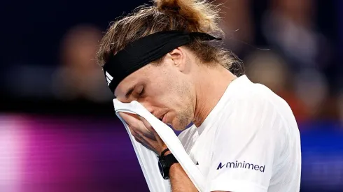 Alexander Zverev se enfrentó a Hubert Hurkacz.