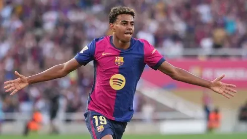 Lamine Yamal falou sobre o seu futuro no Barcelona. Foto: Getty Images