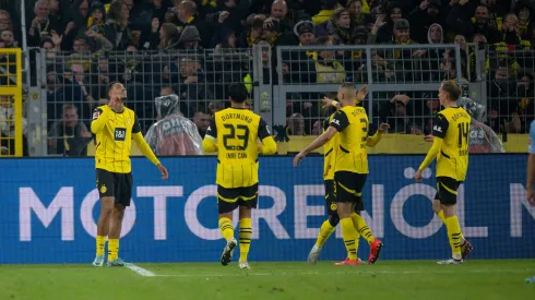Borussia Dortmund festeja vitória contra o Bochum. Foto: Imago