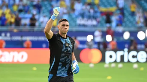 Emiliano Martínez na final da Copa América 2024. Foto: Imago
