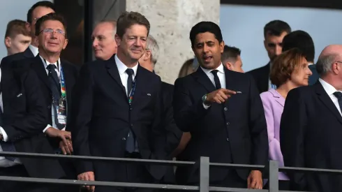 Nasser Al-Khelaifi e restantes "grandes" querem mudar leis do mercado de transferências. Foto: Imago