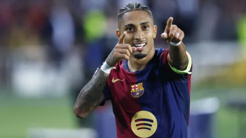 Barcelona venceu Bayern com hat-trick de Raphinha. Foto: Imago