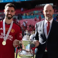 Bruno Fernandes deixa mensagem a Ten Hag: “Obrigado por tudo”