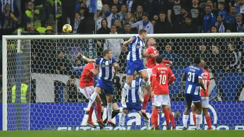 O clássico entre Benfica e Porto já começa "a aquecer", antes do jogo. Foto: Imago
