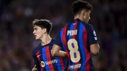 Gavi e Pedri: Deco quer renovar contratos no Barcelona. Foto: Imago