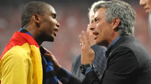 Eto'o foi treinador por Mourinho no Inter de Milão. Foto: Imago.