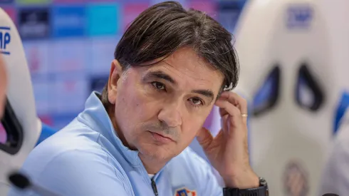 Zlatko Dalic fez a antevisão ao jogo com Portugal. Foto: Imago