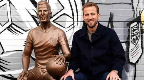Harry Kane ganha estátua em Londres. Foto: Imago
